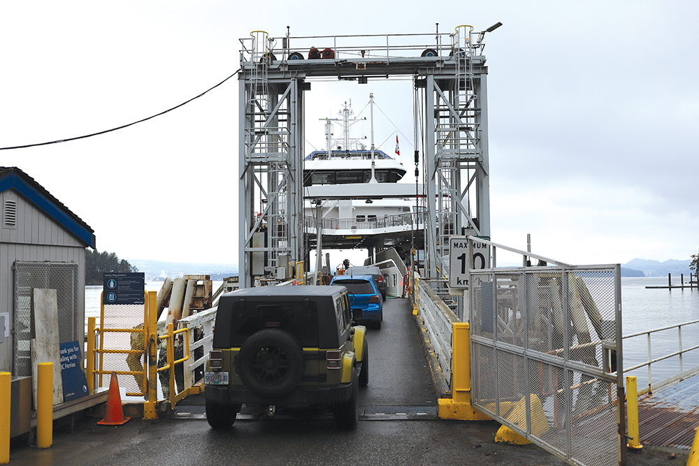 BC Ferries applying to use Carbon Reduction funds for electric ferries for Gabriola and Quadra routes